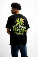 Quotrell Tropics T-Shirt Heren Zwart - Maat XS - Kleur: Zwart | Soccerfanshop