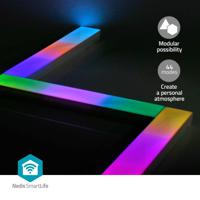 Nedis WIFILW06RGB Smartlife Decoratieve Led Wand Bar Wi-fi Rgbic / Warm Wit Android™ / Ios