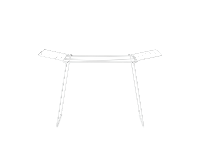 Brabantia hangon droogrek 18 meter White