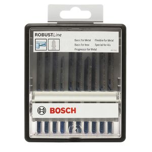 Bosch Accessoires 10-delige set decoupeerzaagbladen Robustline | metaal - 2607010541