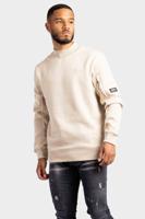 Malelions Turtle Sweater Heren Beige - Maat XS - Kleur: Beige | Soccerfanshop