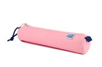 Pennenetui oxford rond roze | 5 stuks