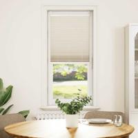 VidaXL Plisséjaloezie 40x150cm crème