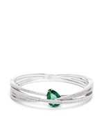 Swarovski bracelet jonc Hyperbola - Argent - thumbnail