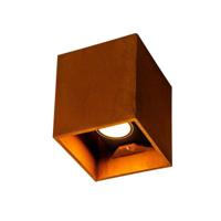 SLV Rusty® UP/DOWN vierkant wandlamp