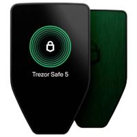 Trezor Safe 5 Hardware wallet SLATS5GBB1100 USB-C, Micro-SD