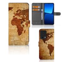 Xiaomi 13 Lite | Flip Cover | Wereldkaart