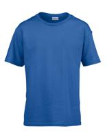 Gildan G64000K Softstyle® Youth T-Shirt - Royal - S (110/116) - thumbnail