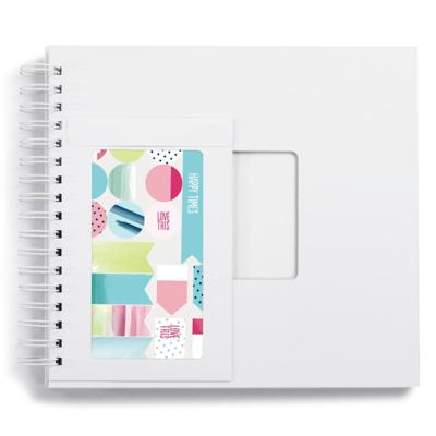 Hama creatieve set plakalbum 50 witte pagina's wit