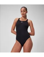 Speedo Eco+ Kick Badpak (zwart) 40 Zwart / Wit