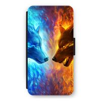 Fire & Ice: iPhone 11 Flip Hoesje