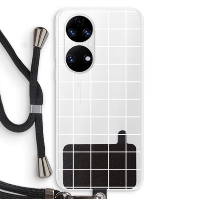 Rooster 2: Huawei P50 Transparant Hoesje met koord