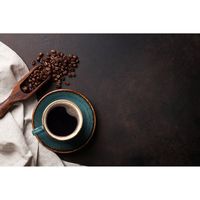Spatscherm Coffee - 100x50 cm - thumbnail