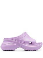 Balenciaga x Crocs Pool sandales à plateforme - Violet