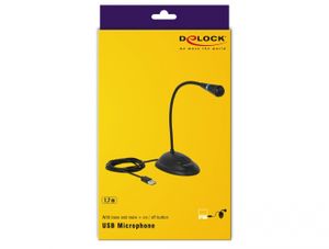 DeLOCK USB Gooseneck Microphone microfoon