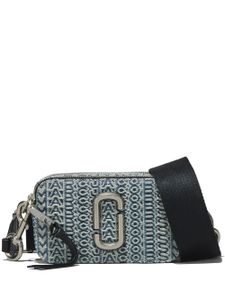 Marc Jacobs sac à bandoulière monogrammé The Snapshot en jean - Bleu