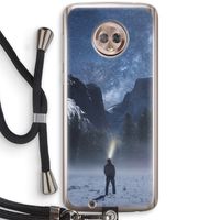 Wanderlust: Motorola Moto G6 Transparant Hoesje met koord