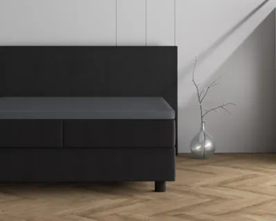 Dreamhouse Dubbel Jersey 220 gr. Topper Hoeslaken Antraciet 140 x 200/220 cm