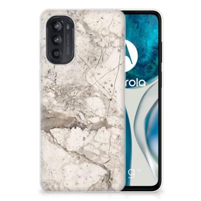 Motorola Moto G52/G82 | TPU | Siliconen hoesje | Marmer Beige