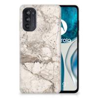Motorola Moto G52/G82 | TPU | Siliconen hoesje | Marmer Beige