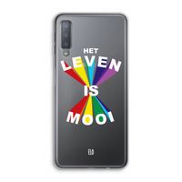 Het Leven Is Mooi: Samsung Galaxy A7 (2018) Transparant Hoesje