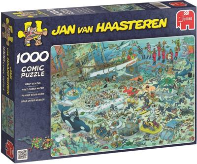 Jan van Haasteren ‚Äì Pret onder Water Puzzel 1000 Stukjes