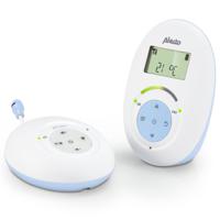 Alecto DBX-112 - Full Eco DECT babyfoon met display, wit/blauw - thumbnail