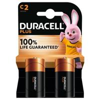Batterij Duracell Plus 2x C