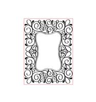 Vaessen Creative • embossing folder scroll