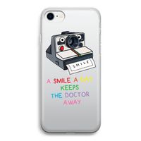 Smile: iPhone SE 2020 Transparant Hoesje