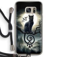 Moonlight Companions: Samsung Galaxy S7 Transparant Hoesje met koord