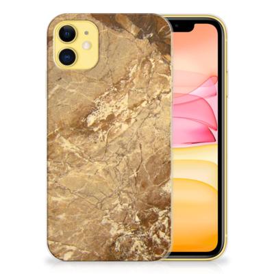 Apple iPhone 11 | TPU | Siliconen hoesje | Marmer Creme