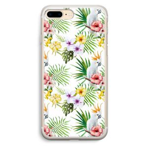 Gele kuif: iPhone 7 Plus Transparant Hoesje