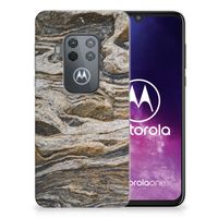 Motorola One Zoom TPU Siliconen Hoesje Steen