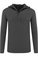 OLYMP SIGNATURE Soft Business Tailored Fit Sweatshirt antraciet,