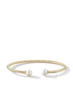 David Yurman bracelet torque Solari en or 18ct à perles de culture 7mm - Argent - thumbnail