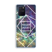 Negenduust ruimte: Samsung Galaxy Note 10 Lite Transparant Hoesje