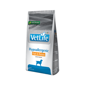 Farmina Pet Food Vet Life Hypoallergenic 12 kg Volwassen Vis, Aardappel