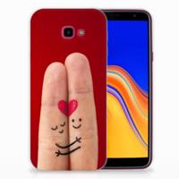 Samsung Galaxy J4 Plus (2018) | Sillicone Back Cover | Liefde - Origineel Romantisch Cadeau