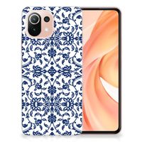 Xiaomi Mi 11 Lite | 11 Lite 5G NE TPU Case Flower Blue - thumbnail