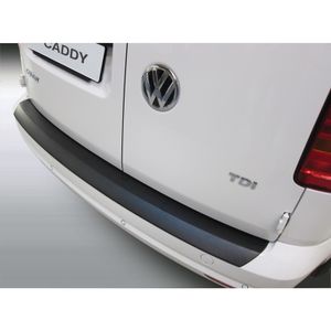 Bumper beschermer passend voor Volkswagen Caddy/Maxi 6/2015- Zwart GRRBP848