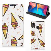 Samsung Galaxy A30 | Flip Style Cover | Icecream