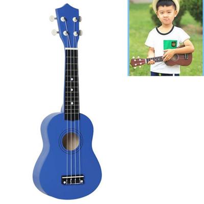 HM100 21 inch Basswood Ukulele kinderen verlichting muziekinstrument (blauw)