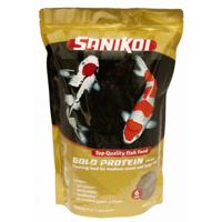 Sanikoi Gold Protein Plus 6mm Vijvervisvoer - 3L met SaniComplex & SaniBooster, 52% Eiwit