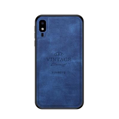 PINWUYO schokbestendige waterdichte volledige dekking PC + TPU + huid beschermhoes voor Galaxy a2 core (blauw)