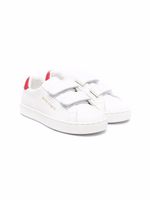 Palm Angels Kids baskets à logo imprimé - Blanc