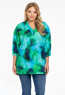 Yoek Tuniek V-hals | Groen | Maat 58/60