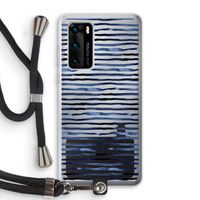 Verrassende lijnen: Huawei P40 Transparant Hoesje met koord