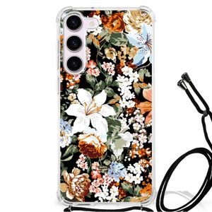 Case voor Samsung Galaxy S23 Dark Flowers