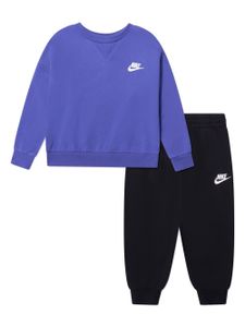 Nike Kids survêtement à logo imprimé - Noir